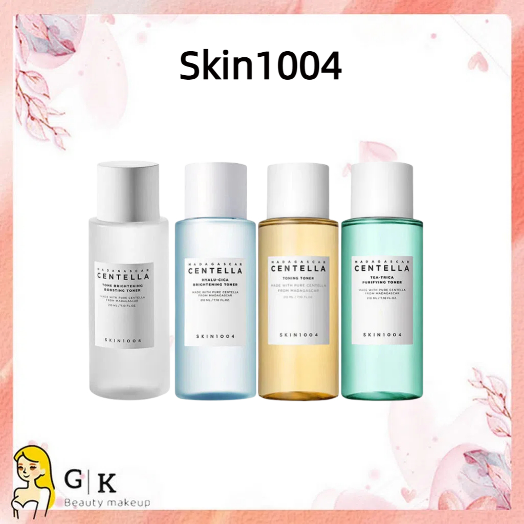 SKIN1004 Toner สกินวันโอว์โอว์โฟร์ โทนเนอร์ 210ml (Centella/Hyalu-Cica/Brightening/Poremizing/Tea-Trica)
