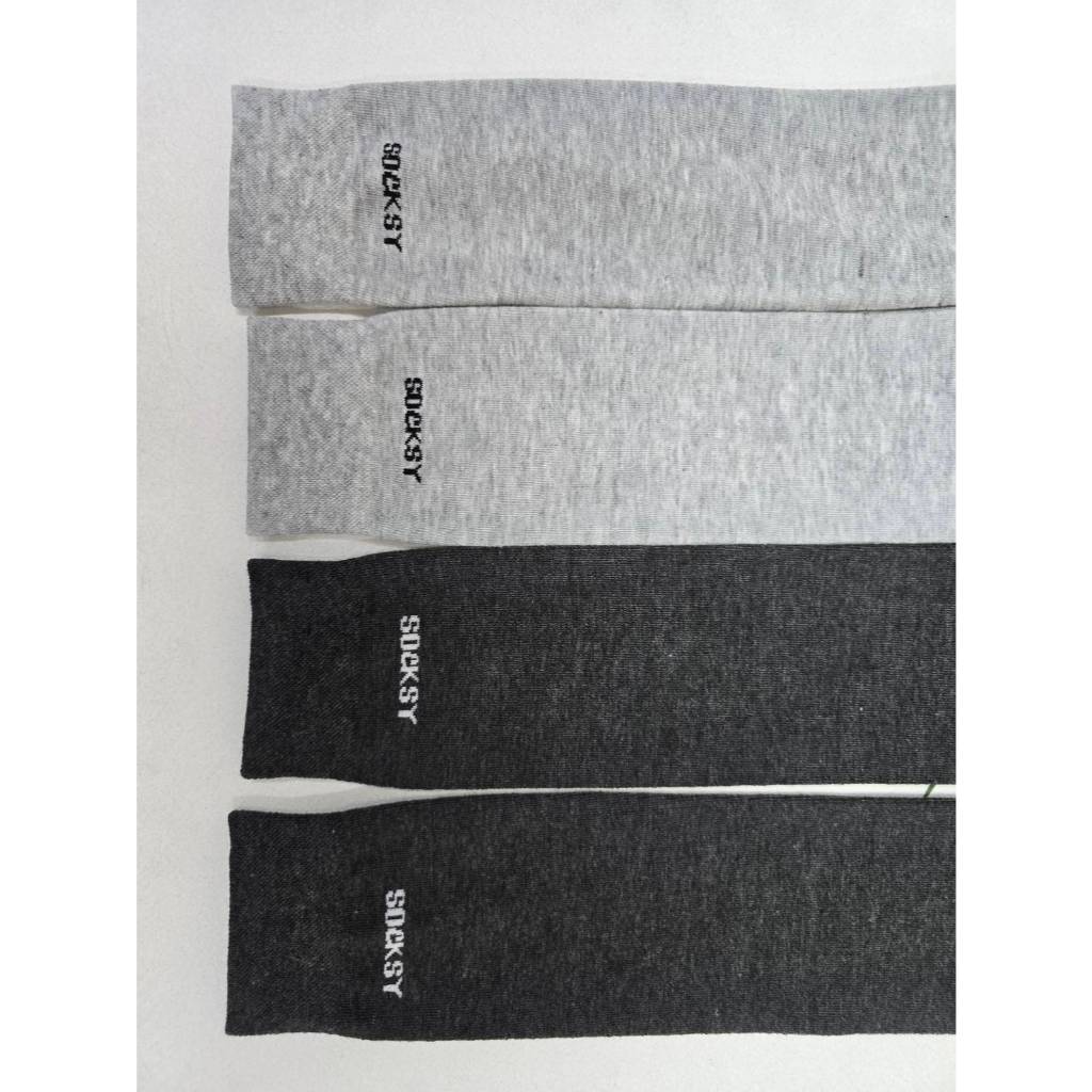 ปลอกแขนกันแดด ยี้ห้อ Socksy เนื้อหนา นุ่ม เนื้อไหมพรม ระบายอากาศได้ดี ราคาต่อ 1 คู่(มีราคาส่ง) - รูปที่ 4