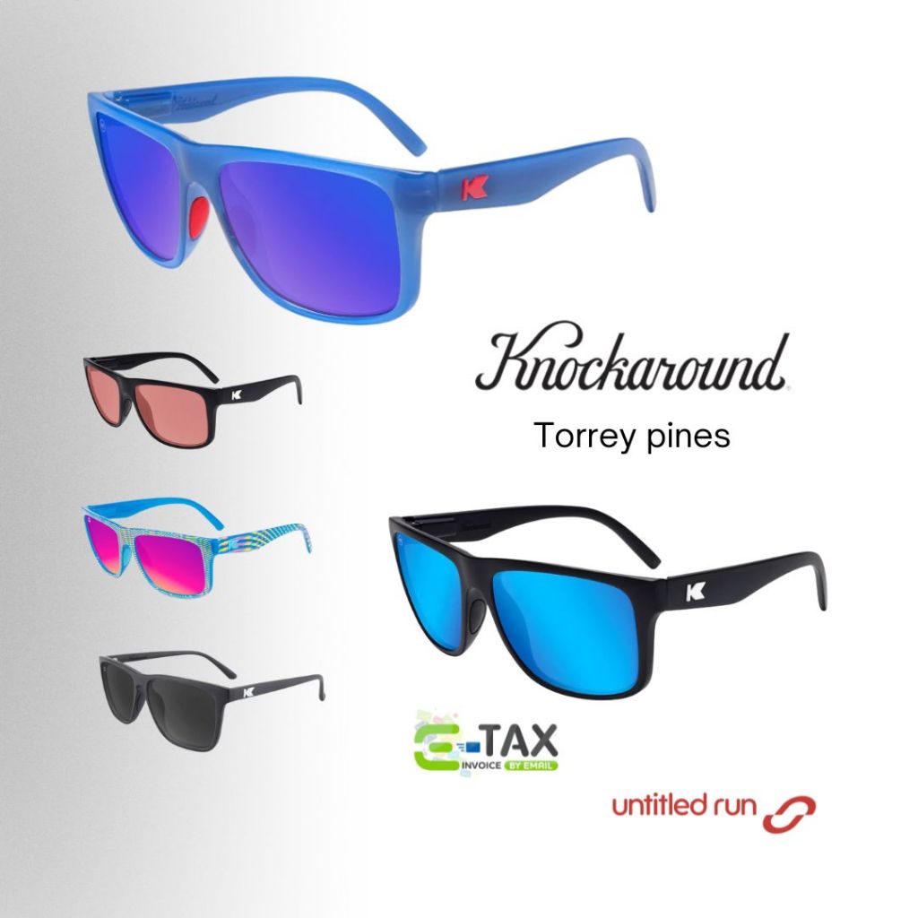 Knockaround รุ่น Torrey Pines แว่นกันแดด เลนส์Polarized สำหรับวิ่ง ปั่นจักรยาน กิจกรรมกลางแจ้ง