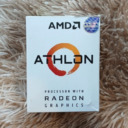 CPU (ซีพียู) AMD ATHLON 3000G 3.5 GHz (SOCKET AM4)