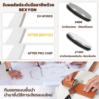 PERDKPAPA ลับมีด ที่ลับมีด ชุดสําหรับ Rolling Knife Sharpener หินลับมีด มีดคม ลูกกลิ้งลับมีด หินลับมีด ลูกกลิ้งหินลับมีด