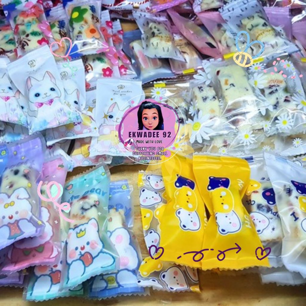 นูกัต-Nougat  ขนมหนึบ เครื่องแน่น - เซ็ตของฝาก กินขำๆ เคี้ยวเพลินๆ อร่อย ไม่ติดฟัน  ขนมHomemade - รูปที่ 4