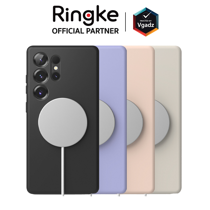 Ringke - เคสสำหรับ Galaxy S25 / S25 Plus / S25 Ultra รุ่น Silicone Magnetic