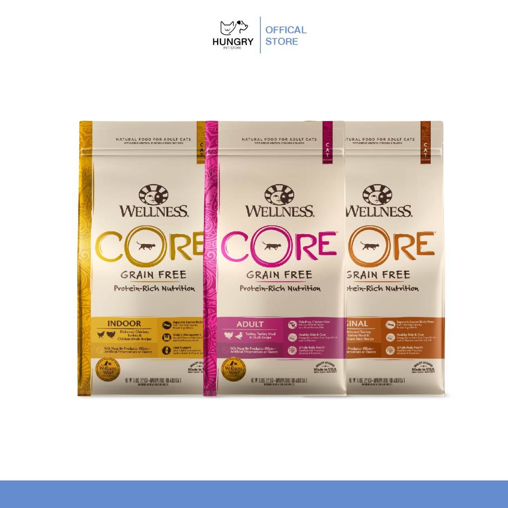 [พร้อมส่ง❗️] แบ่งขาย Wellness Core อาหารแมวพรีเมียม ขนาด 490g🐱| แมวหิว