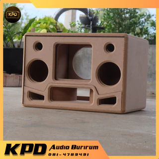ตู้ลำโพง บลูทูธ DIY งานดิบ แบนพาส6.5นิ้ว กลาง4นิ้ว MDF 12มม (BP65142)