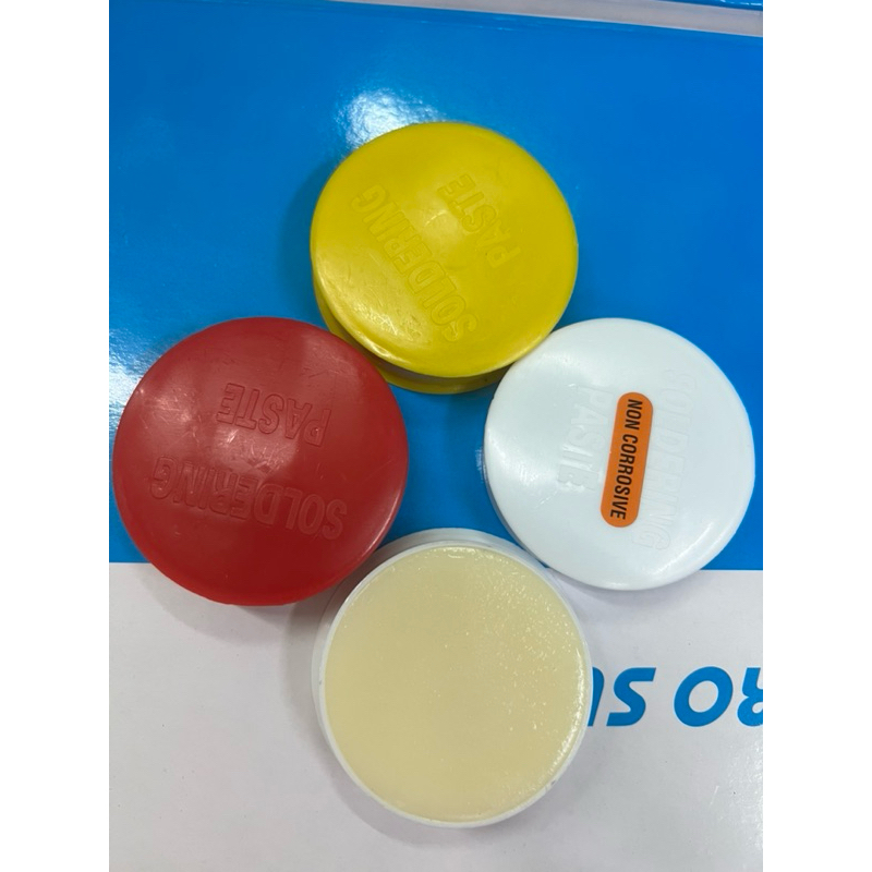 ฟักบัดกรี ฟัก ขาว แดง เหลือง   ฟักไซด์ หรือ ฟลักซ์ น้ำยาประสานสำหรับบัดกรี ( Flux or Soldering Paste )