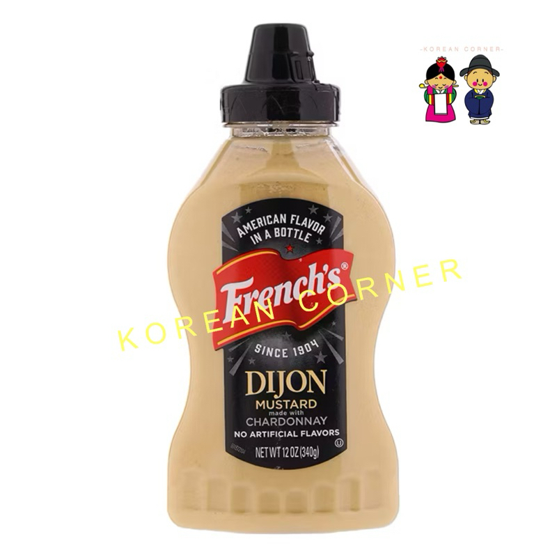 Dijon Mustard ดิจอง มัสตาร์ด น้ำจิ้ม ซอส ทำเครื่องปรุง สลัด