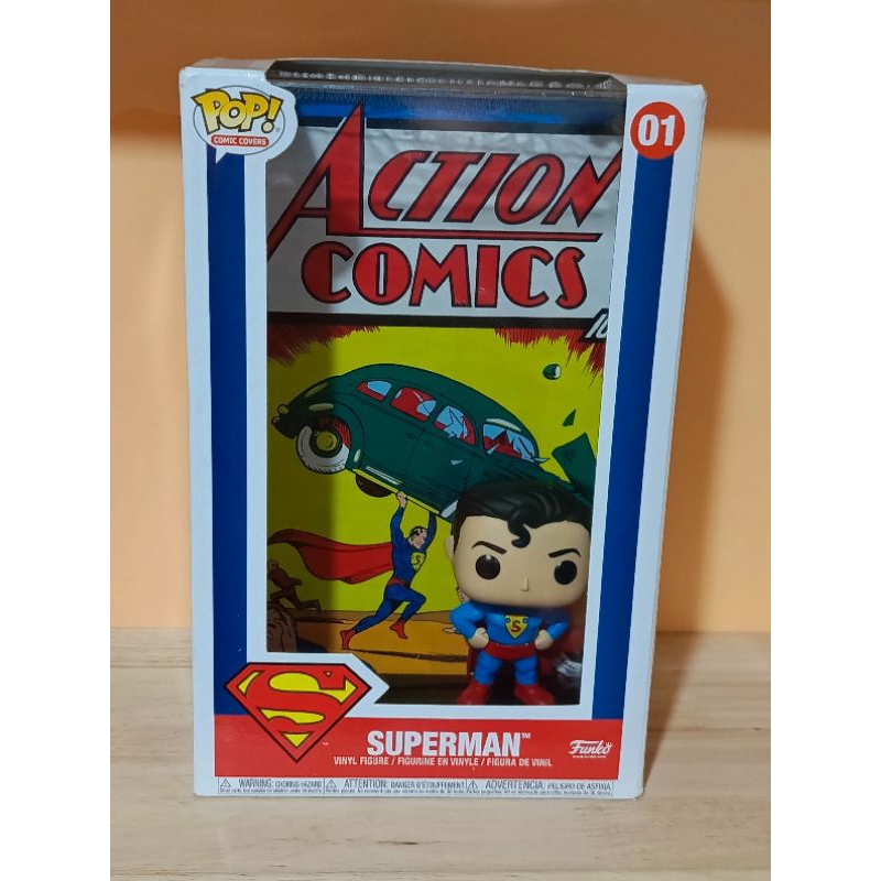 Funko Pop! : Comic Covers : Superman - Superman [ กล่องสินค้า - 7/10 ]