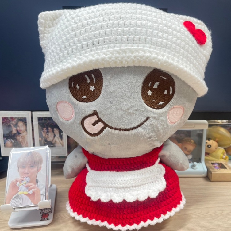 🧶ชุดตุ๊กตา K-POP ตุ๊กตาRIIZE ตุ๊กตาวอนบิน ตุ๊กตา 40 CM ไหมพรม หมวกตุ๊กตาไหมพรม นุ่มนิ่ม ✨✨