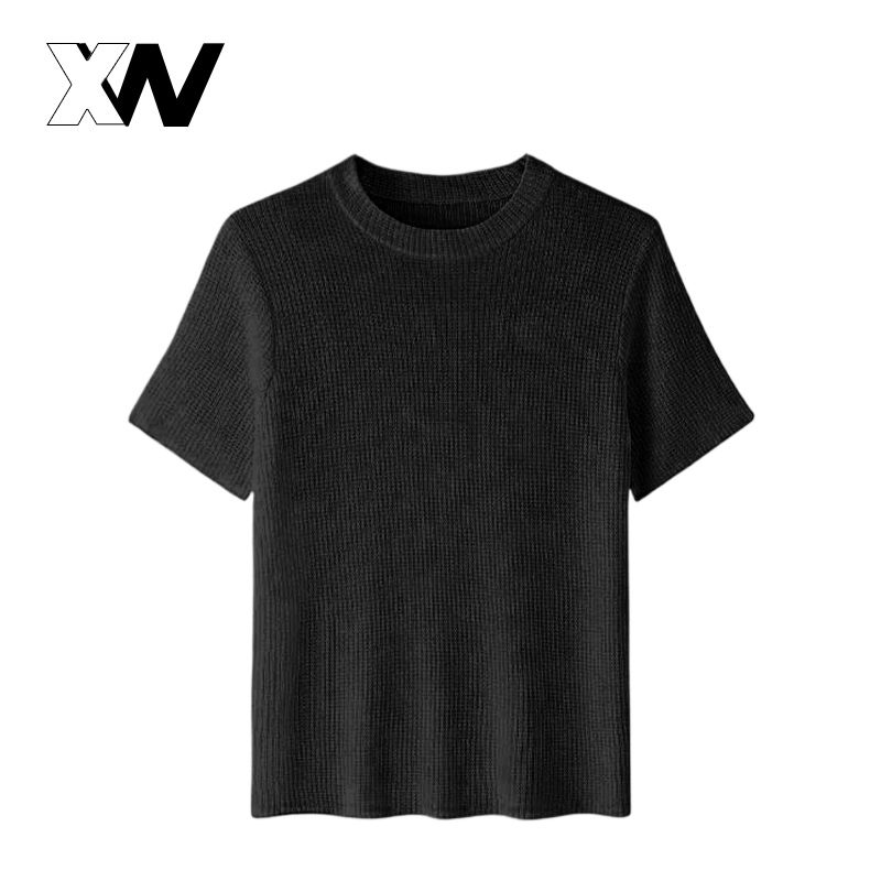 XWbrand สุดคุ้ม เสื้อยืดเเฟชั่นผู้หญิง มีให้เลือก 5 สี ลุคไหนก็เอาอยู่พลาดไม่ได้ ทรงดูดีเข้ารูป ที่ส