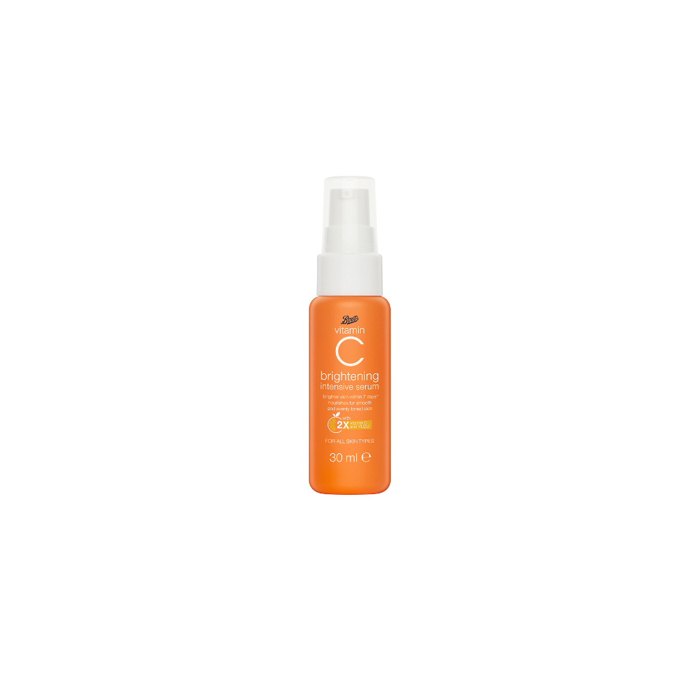 BOOTS VITAMIN C บู๊ทส์ วิตามิน ซี ไบรท์เทนนิ่ง อินเทนซีฟ ซีรั่ม 30มล.