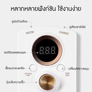 Nail.Girl เครื่องเจียเล็บไฟฟ้า เครื่องเจียรเล็บ 35000RPM มืออาชีพ ขัดเล็บด้วยไฟฟ้าแบบใหม่ จอ LCD ตะไบเล็บไฟฟ้า