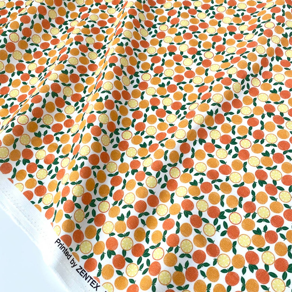 HO.OH - Sunkissed Oranges - ผ้าพันคอลายส้มสดใส ผ้าพันคอหมา ผ้าพันคอแมว