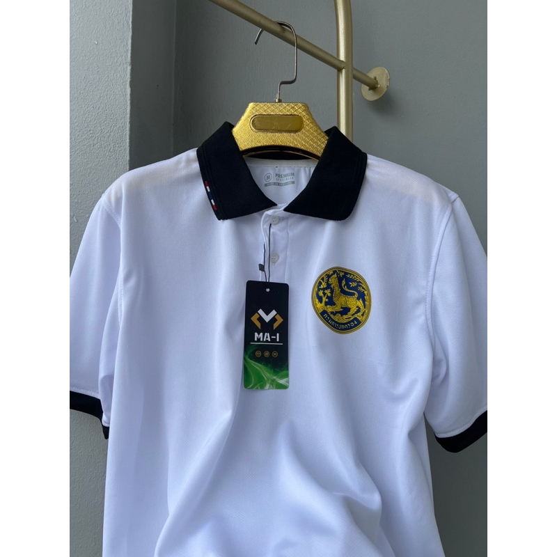 เสื้อโปโลคอปกMa-i-02(โลโก้ปกครองอกซ้ายอย่างเดียว)สวยงาม – โปรปัง