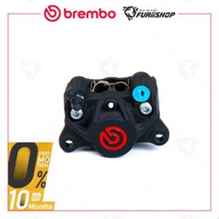 ปั๊มเบรกล่าง Brembo ปักข้างดำโลโก้แดง