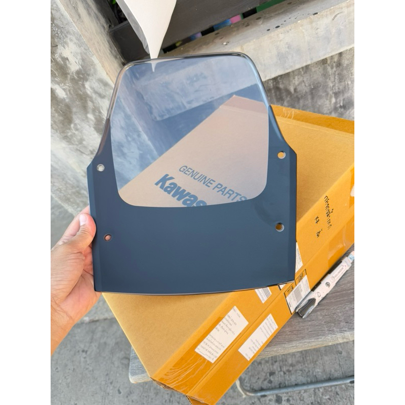 ชิวหน้า บังไมค์เคอา กระบังลม แท้ KR150 สติ๊กเกอร์ส้ม 1 ชิ้น - รูปที่ 2