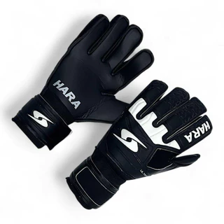 HARA Sport Basic Gloves Ultra Max ถุงมือผู้รักษาประตู มีฟิงเกอร์เซฟ ถุงมือประตู ถุงมือฟุตบอล รุ่นGL09