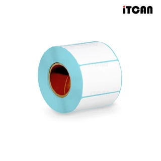 iTCAN สติ๊กเกอร์บาร์โค้ด 40x30 mm 700แผ่น1ม้วน สติ๊กเกอร์ความร้อน ไม่ใช้หมึก Thermalpaper ฉลากสินค้า