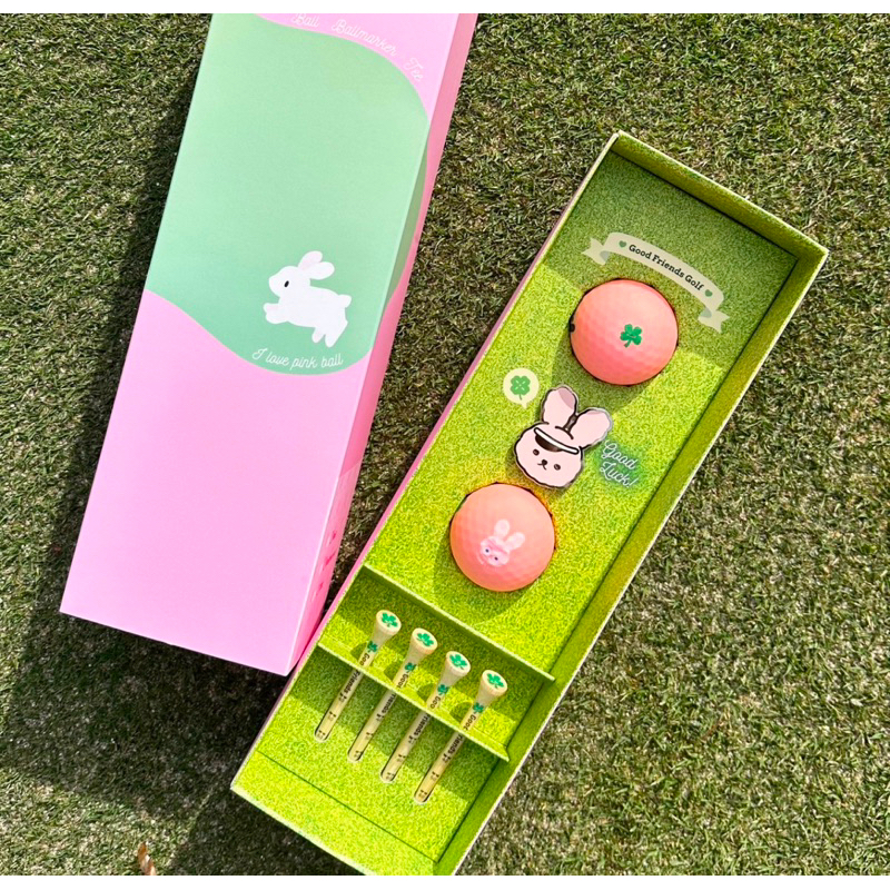 🇰🇷✨ Good Friends Golf Hole Rabbit Golf ball ball marker tee ✨🇰🇷