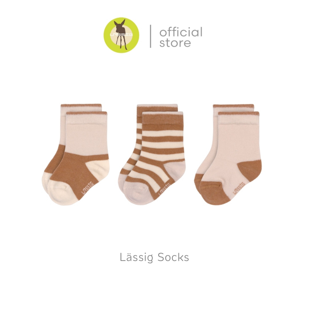 Lassig Socks ถุงเท้าเด็ก 3 คู่/เซต