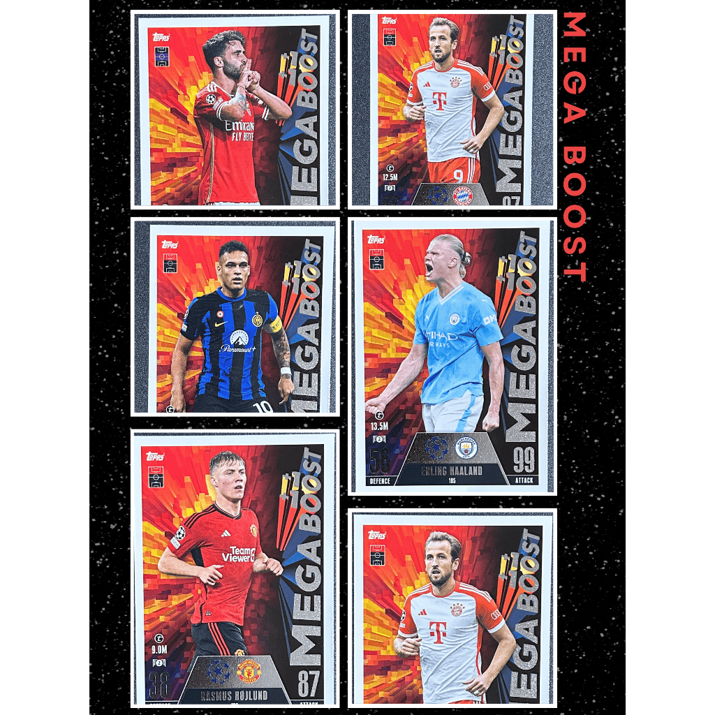 SET MEGA BOOST : Haaland, Hojlund, Kane, Martinez, Silva