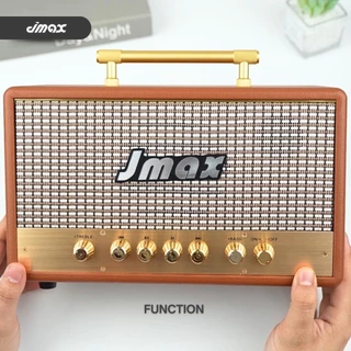 ลำโพงบลูทูธ JMAX-9PRO 30W พร้อมสายหิ้ว ปรับเบสได้ ของแท้100% Bluetooth ไร้สาย