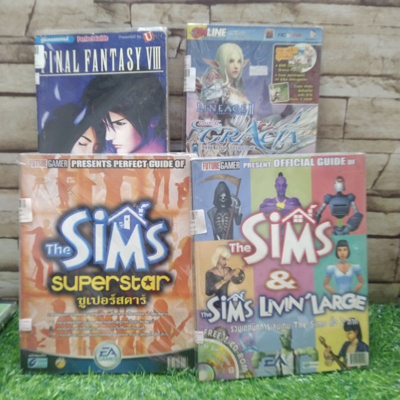 🤖👊⚔️🗡️: หนังสือเกมส์ :เรื่อง: FINAL FANTASY LINEAGELL THE SIMS THE SIMS V0782 V0781 T7150 T3378