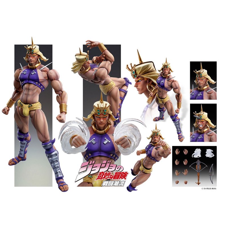 [พร้อมส่ง/มือ 1] Super Action Statue JoJo's Bizarre Adventure Part.2 Wamuu 4570017779344