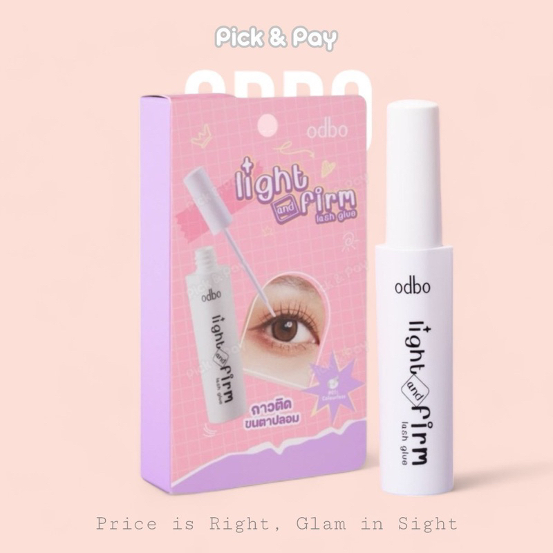 OD8018 โอดีบีโอ ไลท์ แอนด์ เฟิร์ม แลช กลู กาวติดขนตาปลอม