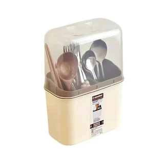 กล่องใส่ช้อนส้อม KEYWAY รุ่น KLC-103 พร้อมฝาปิด ป้องกันฝุ่นละออง