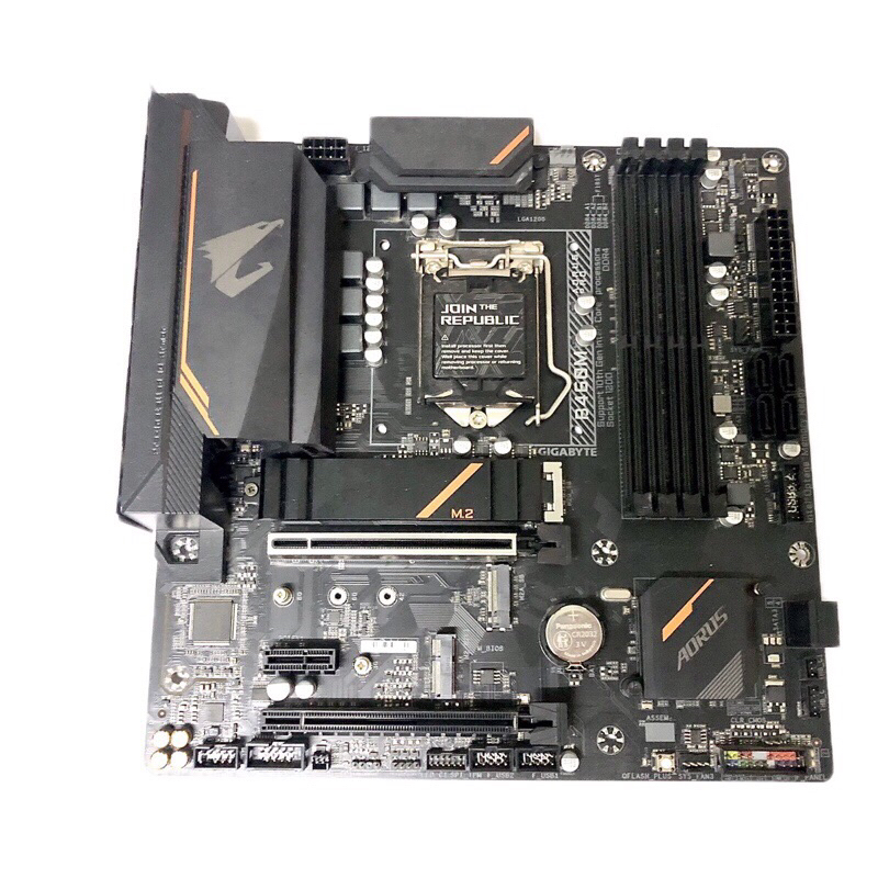 MAINBOARD (เมนบอร์ด) 1200 GIGABYTE B460M AORUS PRO เมนบอร์ดมือสอง ไม่มีกล่อง พร้อมใช้งาน