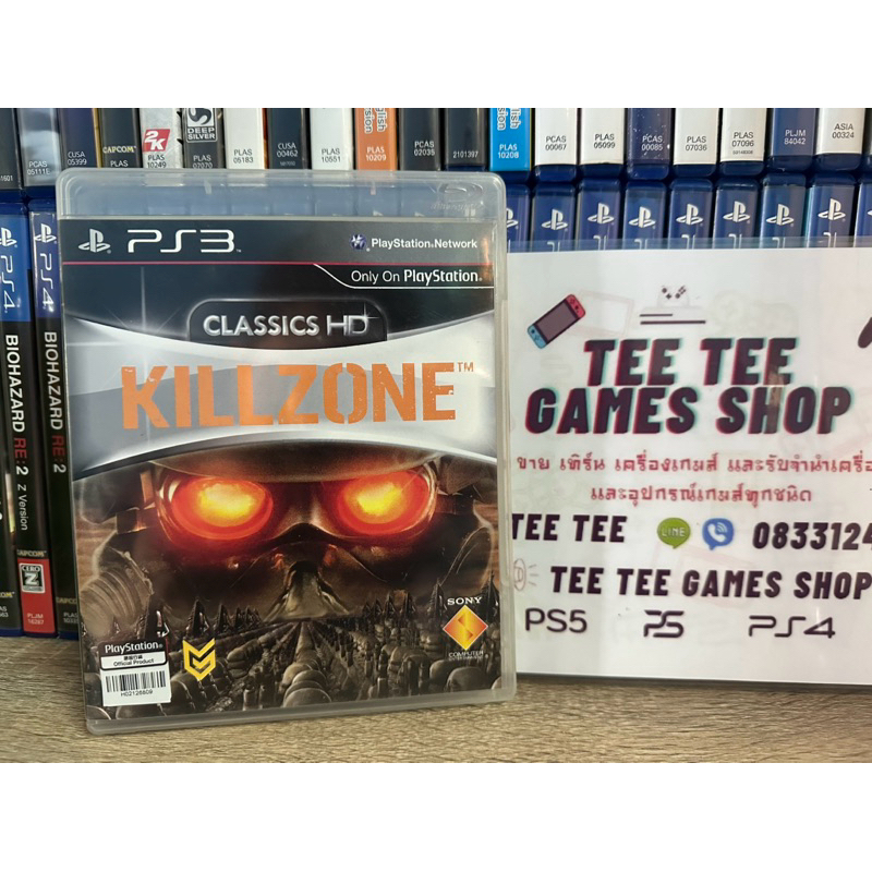 (Rare) Killzone: HD Classics PS3 Zone 3 Asia | English แผ่นมือสองแผ่นสวยใช้งานปกติแผ่นนี้จัดว่าเป็นแ