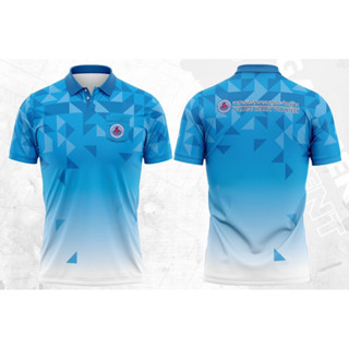 เสื้ออสมสีฟ้า มีกระเป๋า ผ้าโพลีเอสเตอร์ by yellowmellowshop