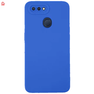 เคส สำหรับ OPPO A12 A5s F9 A7 CPH1909 CPH2083 เคสซิลิโคนนิ่ม กันกล้อง TPU สีพื้น