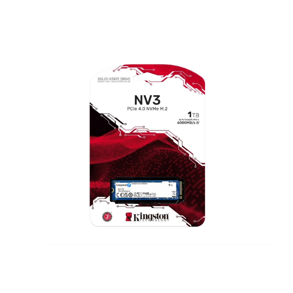 1 TB SSD M.2 PCIe 4.0 KINGSTON NV3 (SNV3S/1000G)