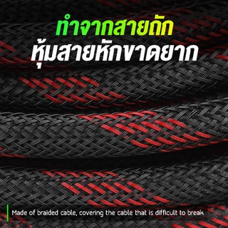 YOUDA สาย HDMI to HDMI รับประกัน 1ปี มีขนาด 1.5M/3M/5M/10M ให้เลือก สายถักอย่างดี YD-HDRB สายต่อจอ HDMI Support 1080P