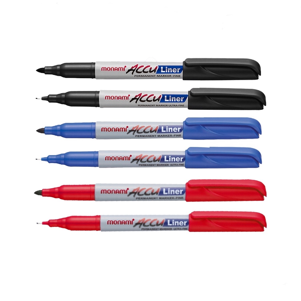 Monami Acculiner Permanent Marker I ปากกาอเนกประสงค์