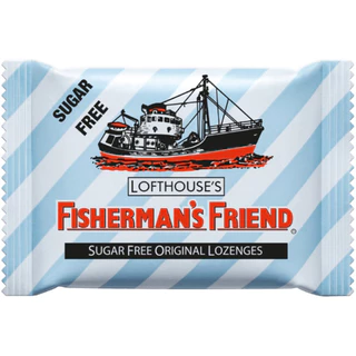 Fisherman's Friend ลูกอมฟิชเชอร์แมนส์ เฟรนด์ เม็ดอมบรรเทาอาการเจ็บ ทุกรสชาติ ขนาด 25 กรัม/ซอง