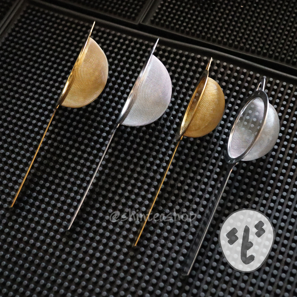 กระชอนร่อนผงชา Matcha Sifter ตะแกรงร่อนมัทฉะ สีทอง สีเงินสแตนเลส ขนาดพอดีมือ - รูปที่ 2