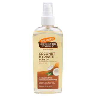 ใช้โค้ดลดวิดีโอ/ไลฟ์✅Palmer's Cocoa Butter Moisturising ,Shea Butter Body Oil 250ml, Coconut oil 150ml.