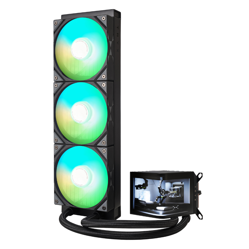 TRYX PANORAMA ARGB 360 Black 360mm Liquid CPU Cooler (L-P360A-AS3M-G1K)