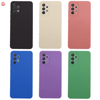 เคส สำหรับ Samsung Galaxy A32 4G เคสซิลิโคนนิ่ม กันกล้อง TPU สีพื้น