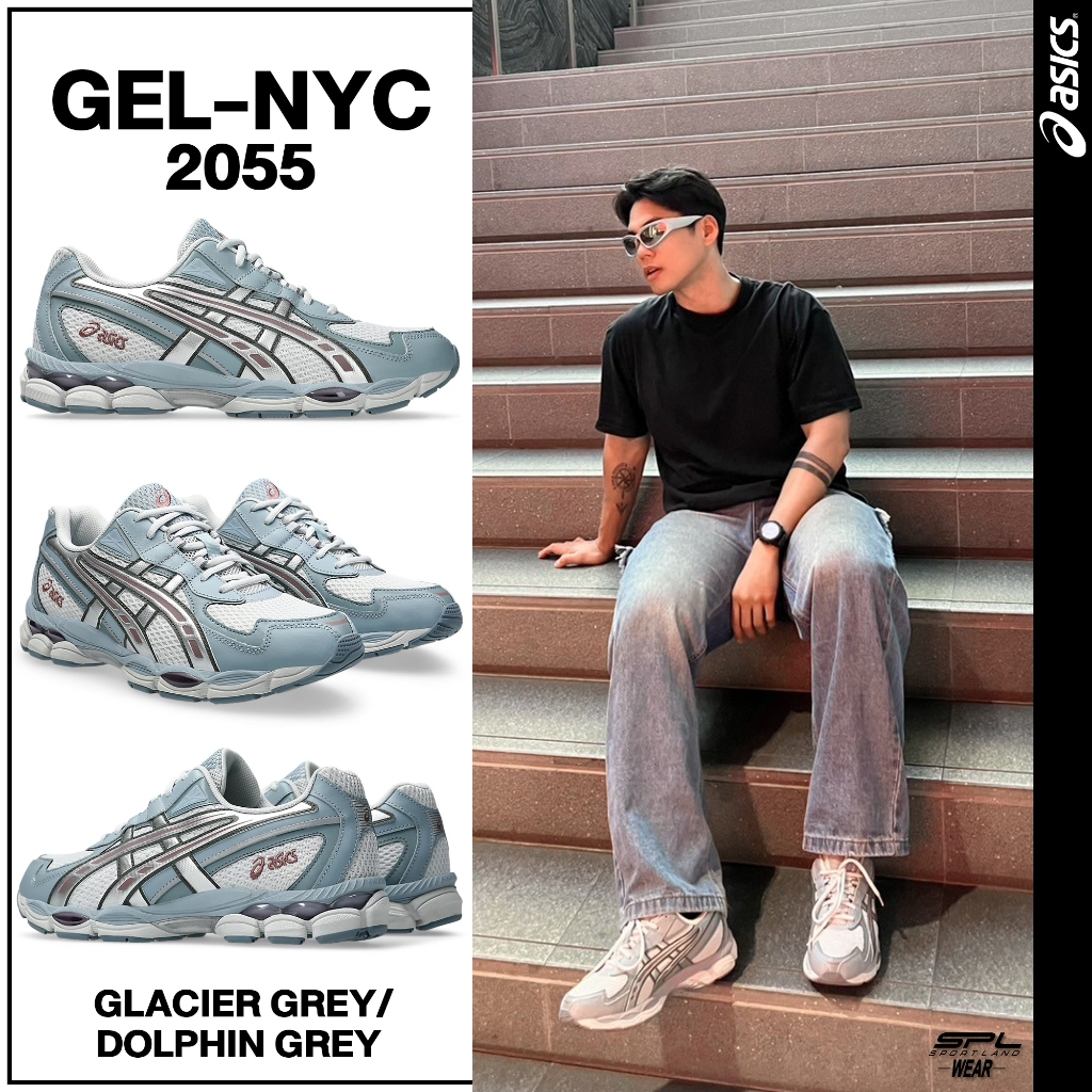 Asics รองเท้าผ้าใบ รองเท้าลำลอง ND UX GEL-NYC 2055 Glacier Dolphin Grey 1203A542.020 (4900)