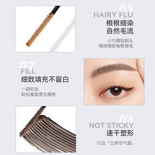 6475 (ใหม่/แท้) NOVO มาสคาร่าปัดคิ้ว มาสคาร่าคิ้ว Brow Mascara กันน้ำ กันเหงื่อ
