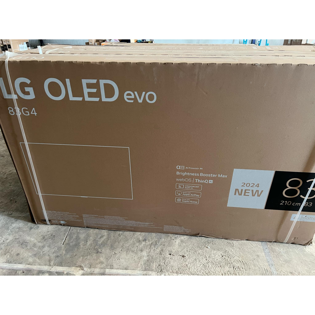 ทีวี 83" LG OLED evo G4 4K Smart TV 2024 รุ่น OLED83G4PSA  clearance
