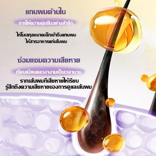 น้ำมันใส่ผม HANBOLI COCO HAIR CARE เซรั่มบำรุงผม เซรั่มบำรรุงที่บำรุงผม น้ำมันบํารุงเส้นผมแห้งและผมเสีย เนียนไม่ฟู 100ml