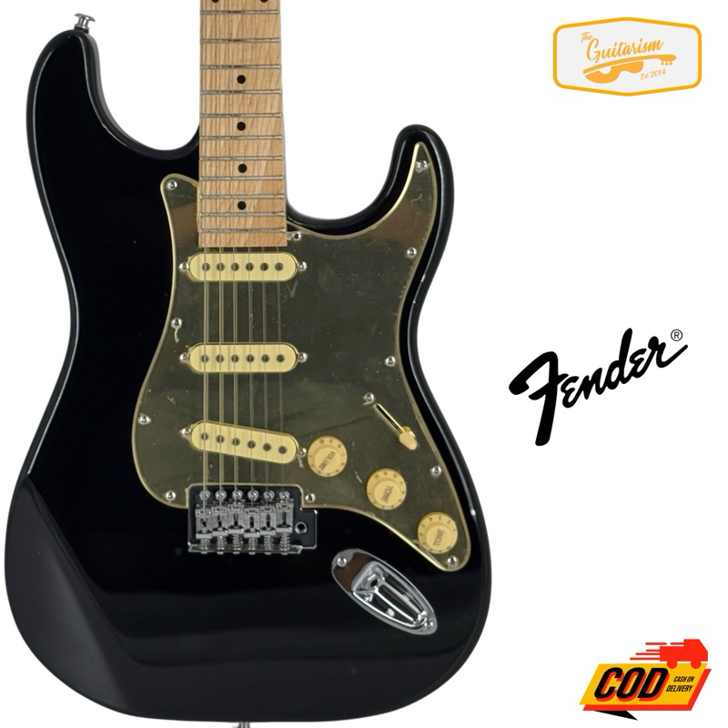 กีตาร์ไฟฟ้า Fender Stratocaster พร้อมกระเป๋าบุฟองนํ้าหนา 12 มิล