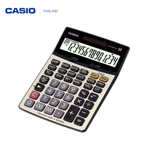 เครื่องคิดเลข CASIO DJ-240D Plus (14 หลัก)