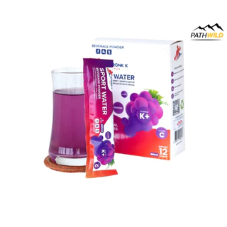 Stronk-k Plus Sport Water with Calcium and Vitamin C ผงชงให้พลังงาน เครื่องดื่มสำหรับนักกีฬา เกลือแร่ชนิดผงสูตรเย็นกล่อง