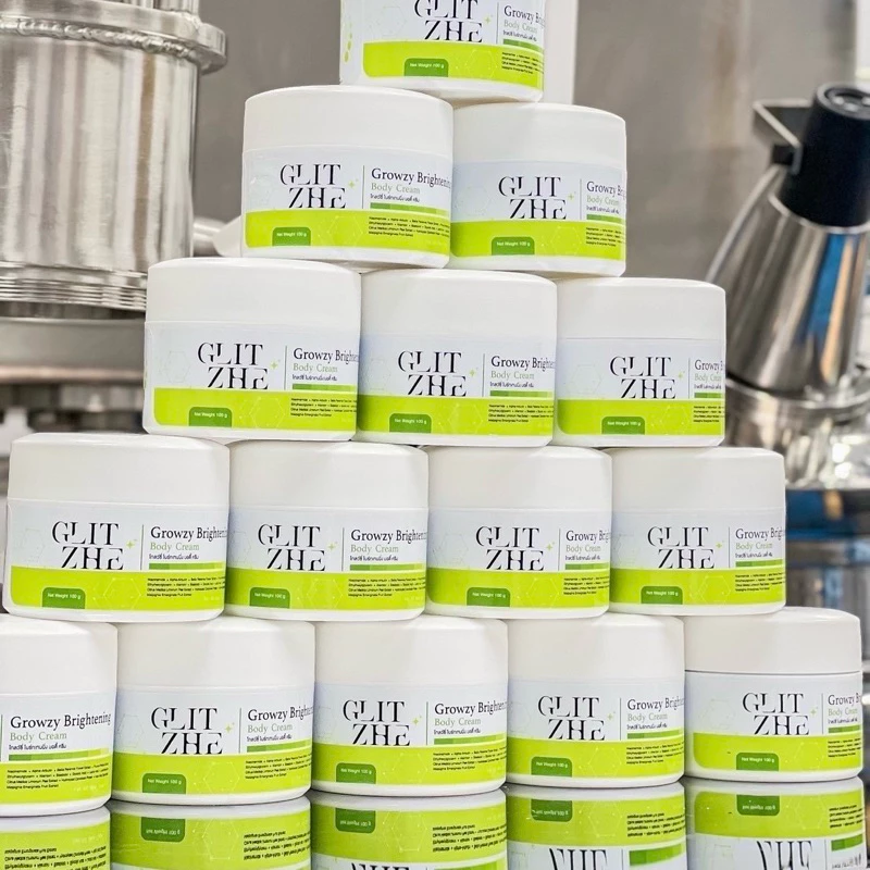 [ของแท้ร้านตัวแทนแบรนด์]📍ครีมวิตามินนีออน ครีมโดสเขียว ครีมนีออน Growzy Brightening Cream(สูตรเข้มข้น)100กรัม thumbnail 8